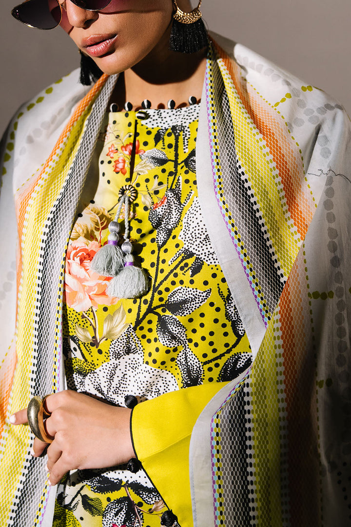 Heritage by Gul Ahmed Unstitched Printed Lawn 3 Piece Suit GA26UFH CL-62208 - Summer Collection