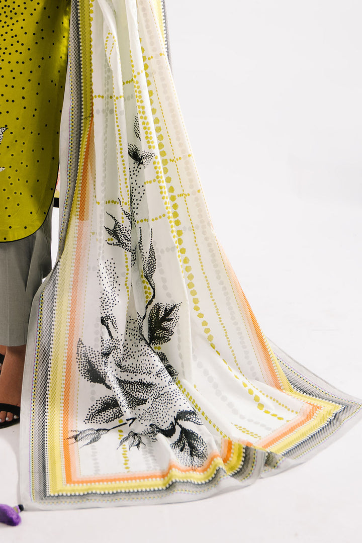 Heritage by Gul Ahmed Unstitched Printed Lawn 3 Piece Suit GA26UFH CL-62208 - Summer Collection