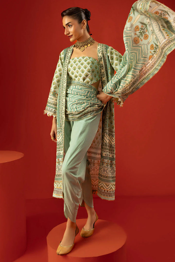 Heritage by Gul Ahmed Unstitched Printed Lawn 3 Piece Suit GA26UFH CL-62211 - Summer Collection