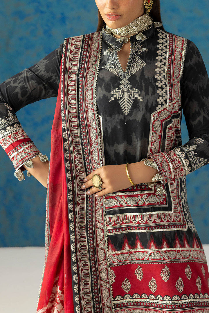 Heritage by Gul Ahmed Unstitched Printed Lawn 3 Piece Suit GA26UFH CL-62229 - Summer Collection