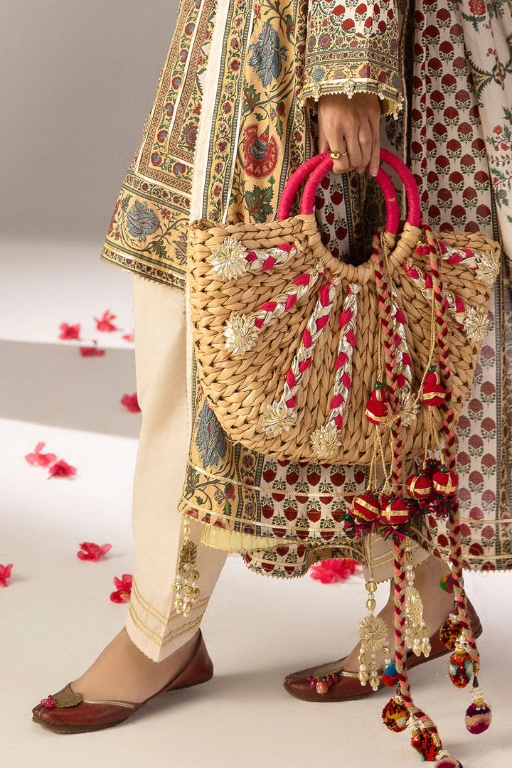 Heritage by Gul Ahmed Unstitched Printed Lawn 3 Piece Suit GA26UFH CL-62248 - Summer Collection