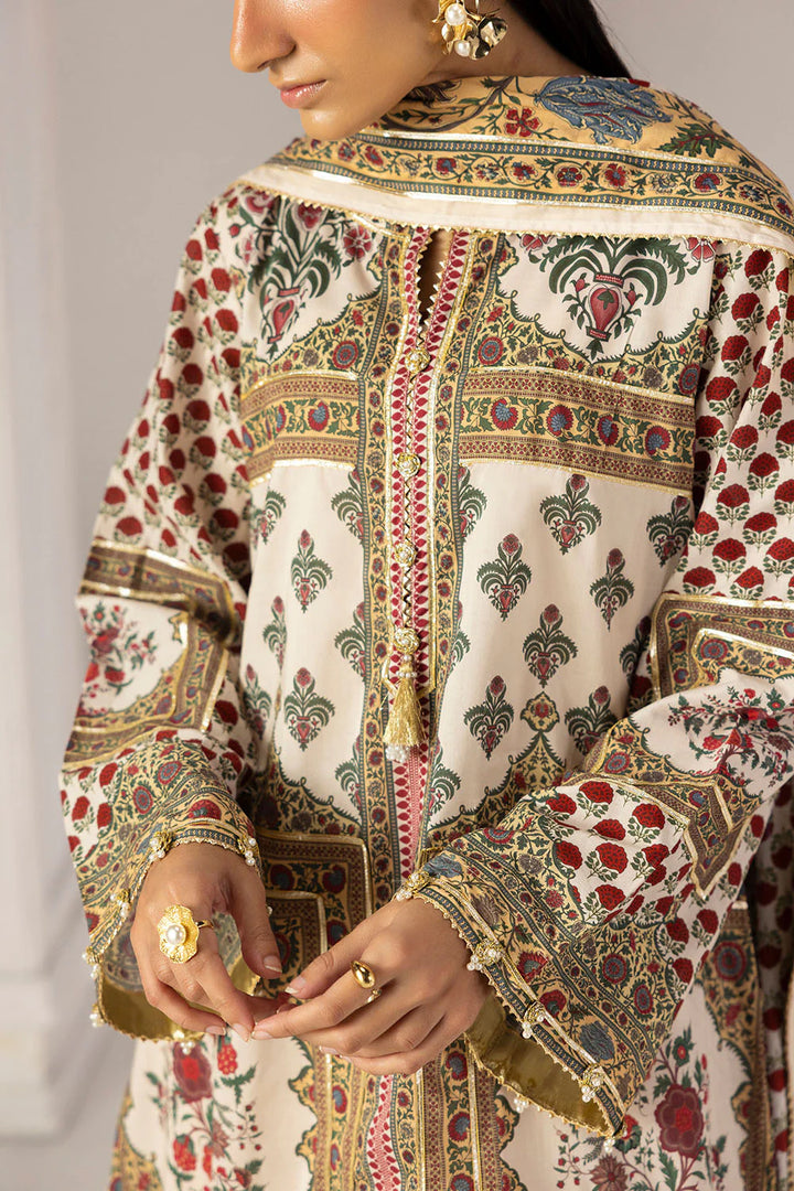 Heritage by Gul Ahmed Unstitched Printed Lawn 3 Piece Suit GA26UFH CL-62248 - Summer Collection