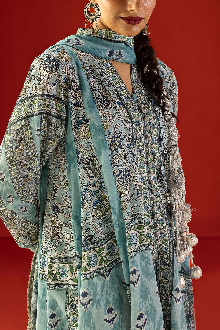 Heritage by Gul Ahmed Unstitched Printed Lawn 3 Piece Suit GA26UFH CL-62303 - Summer Collection
