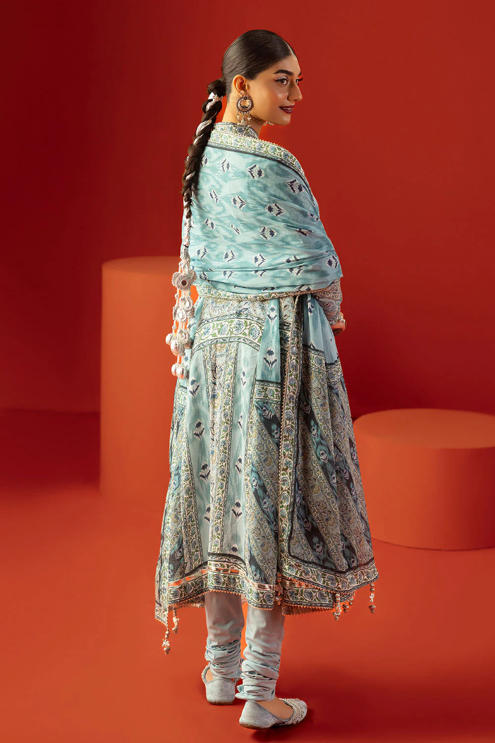 Heritage by Gul Ahmed Unstitched Printed Lawn 3 Piece Suit GA26UFH CL-62303 - Summer Collection