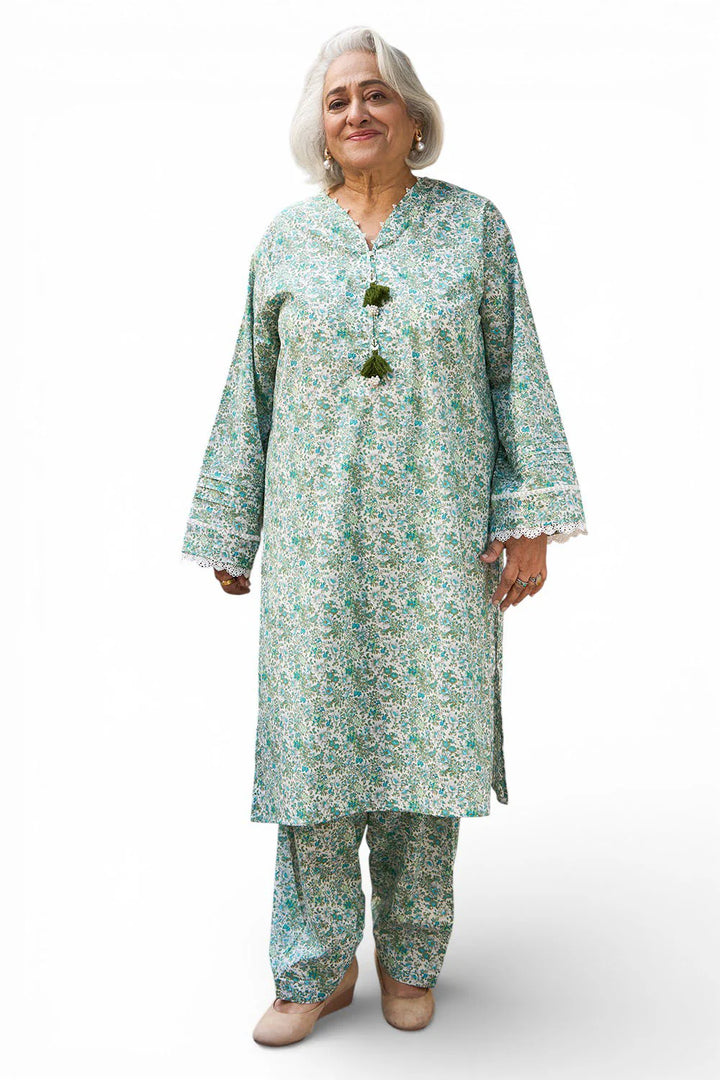 Tribute To Mother by Gul Ahmed Unstitched Printed Lawn 2 Piece Suit GA26UTM SL-52056 - Summer Collection