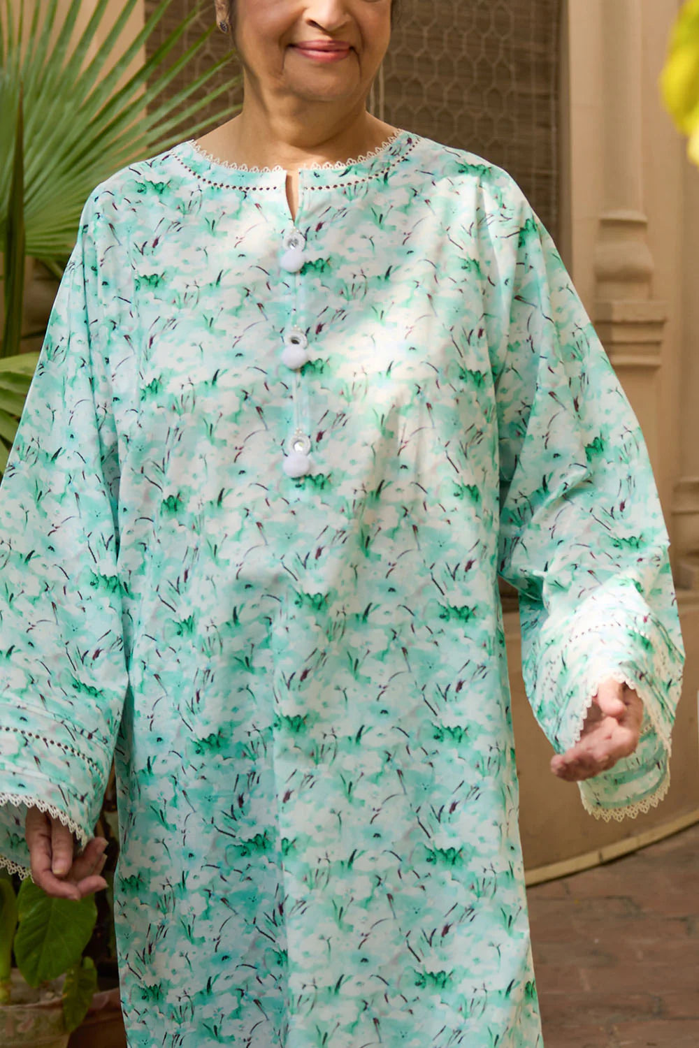 Tribute To Mother by Gul Ahmed Unstitched Printed Lawn 2 Piece Suit GA26UTM SL-62002 - Summer Collection