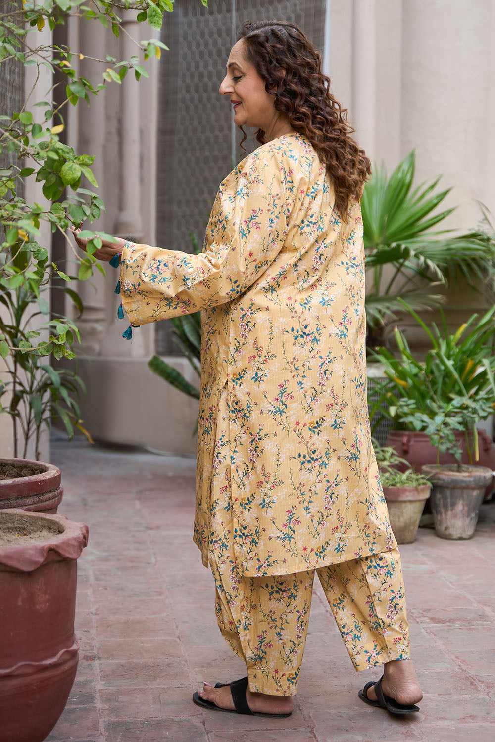 Tribute To Mother by Gul Ahmed Unstitched Printed Lawn 2 Piece Suit GA26UTM SL-62007 - Summer Collection