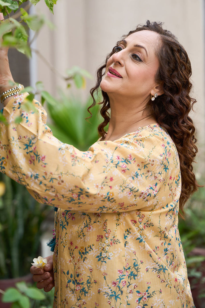 Tribute To Mother by Gul Ahmed Unstitched Printed Lawn 2 Piece Suit GA26UTM SL-62007 - Summer Collection