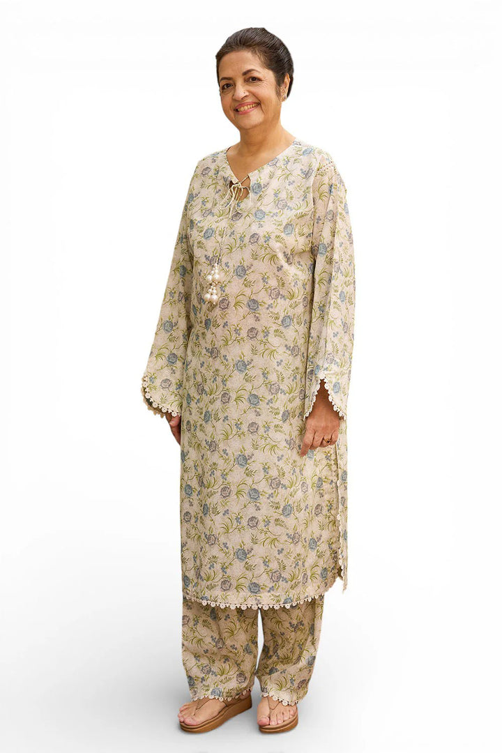 Tribute To Mother by Gul Ahmed Unstitched Printed Lawn 2 Piece Suit GA26UTM SL-62009 - Summer Collection