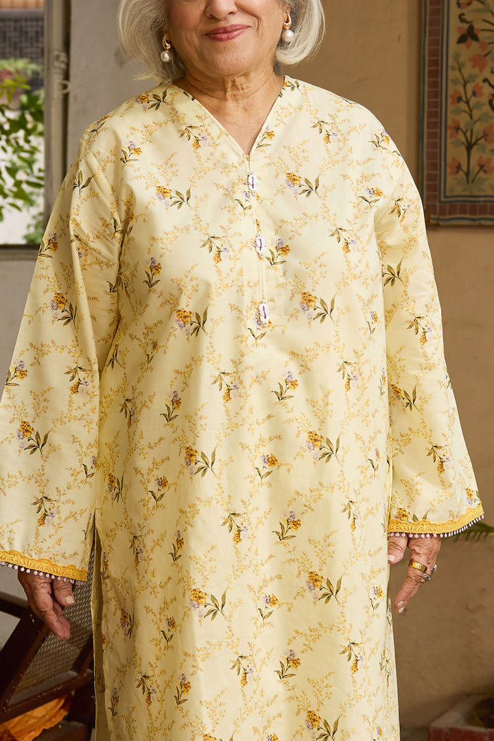 Tribute To Mother by Gul Ahmed Unstitched Printed Lawn 2 Piece Suit GA26UTM SL-62022 - Summer Collection