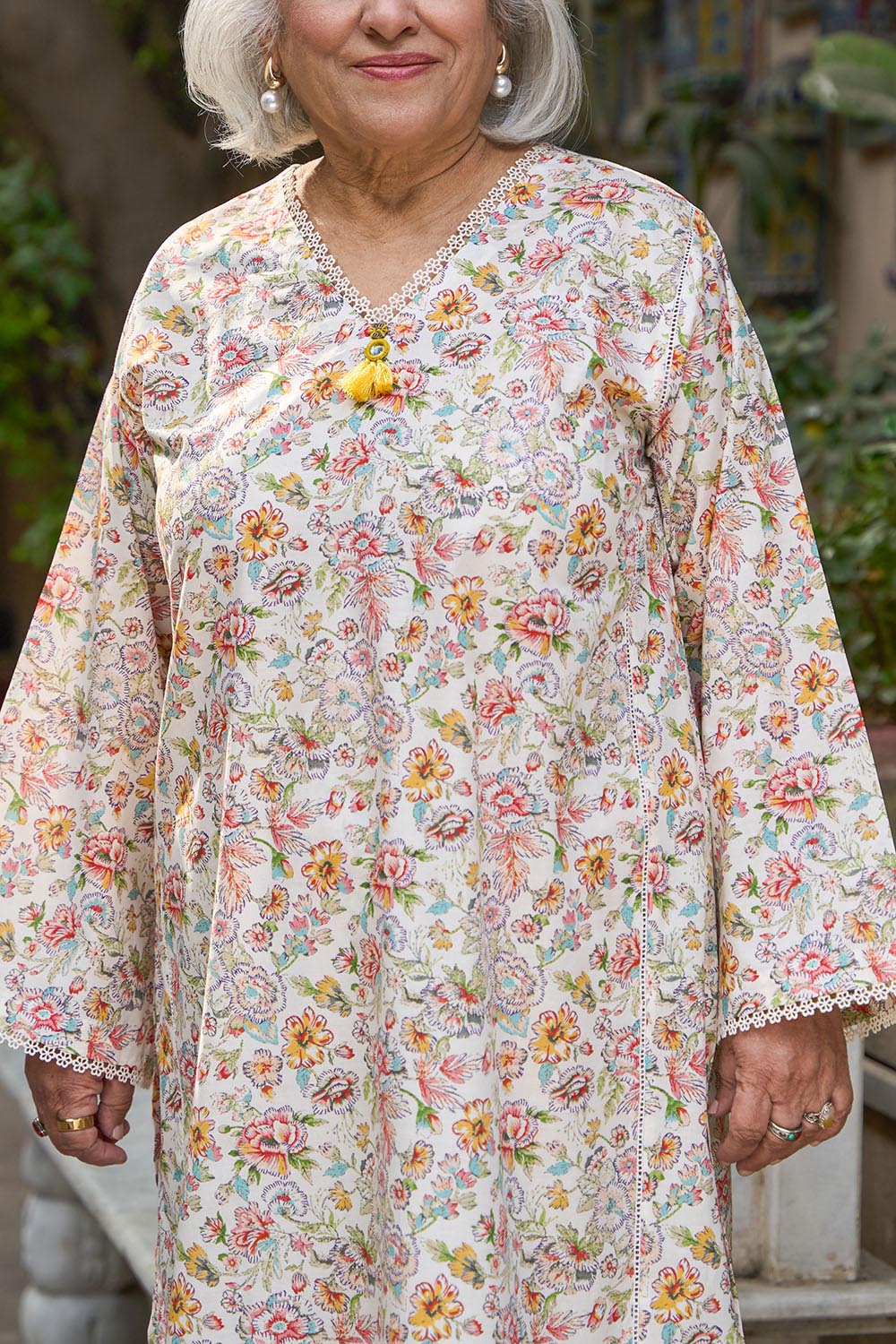 Tribute To Mother by Gul Ahmed Unstitched Printed Lawn 2 Piece Suit GA26UTM SL-62024 - Summer Collection