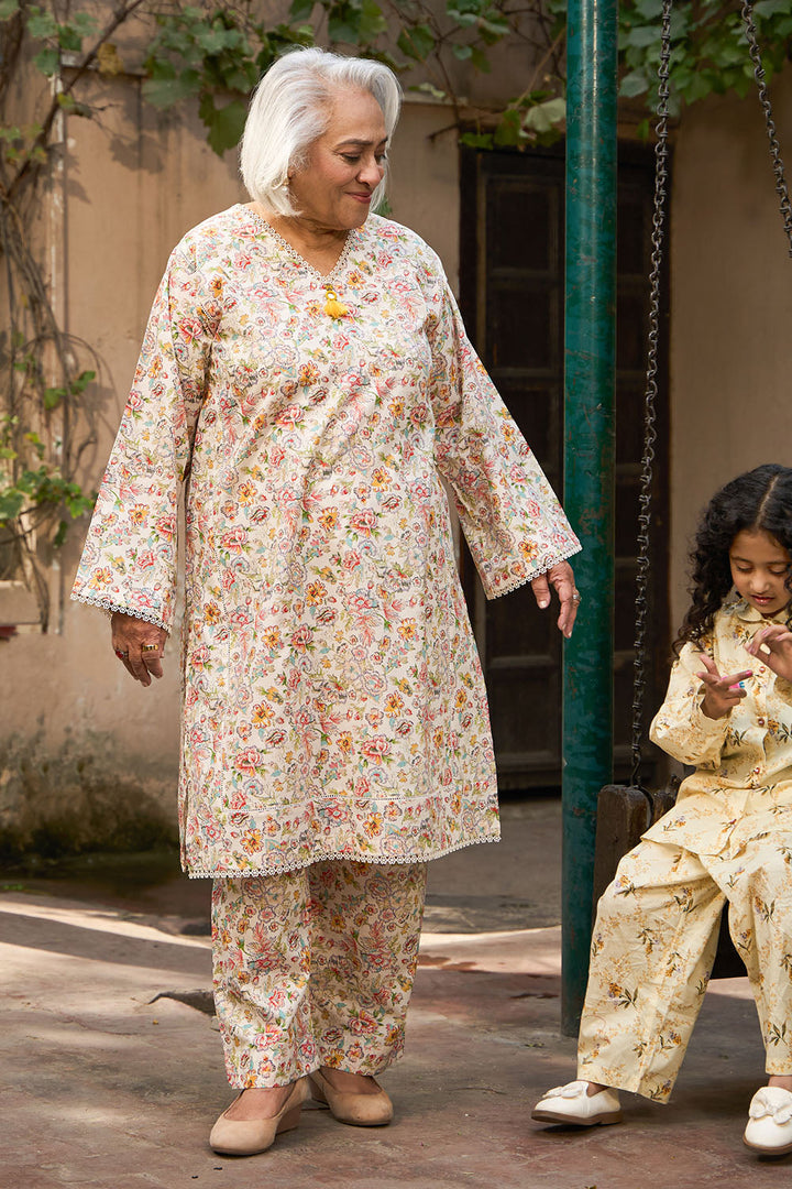 Tribute To Mother by Gul Ahmed Unstitched Printed Lawn 2 Piece Suit GA26UTM SL-62024 - Summer Collection