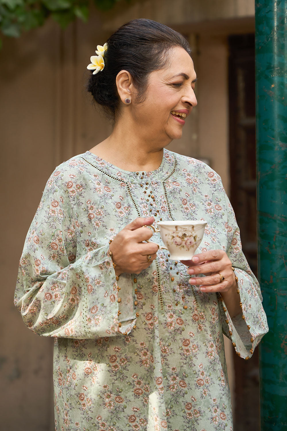 Tribute To Mother by Gul Ahmed Unstitched Printed Lawn 2 Piece Suit GA26UTM SL-62027 - Summer Collection