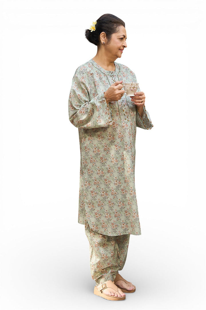 Tribute To Mother by Gul Ahmed Unstitched Printed Lawn 2 Piece Suit GA26UTM SL-62027 - Summer Collection