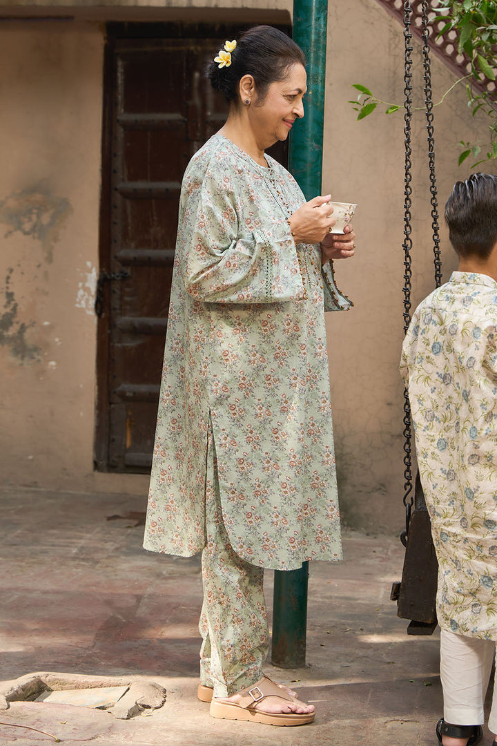 Tribute To Mother by Gul Ahmed Unstitched Printed Lawn 2 Piece Suit GA26UTM SL-62027 - Summer Collection