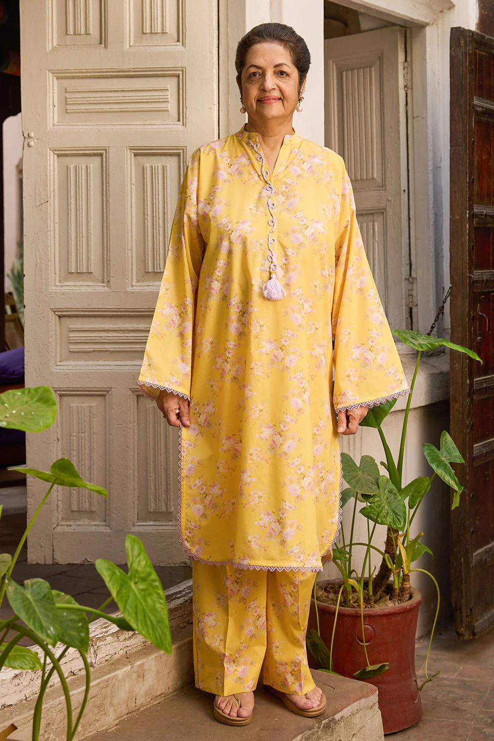 Tribute To Mother by Gul Ahmed Unstitched Printed Lawn 2 Piece Suit GA26UTM SL-62028 - Summer Collection