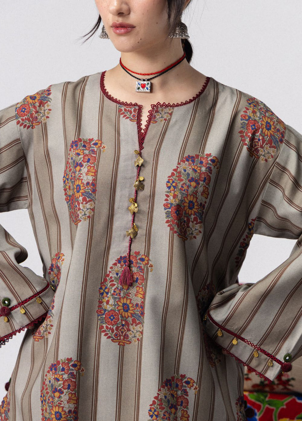 Coco by Zara Shahjahan Unstitched Printed Linen 3 Piece Suit CZ26UPL Rania 4A - Casual Collection