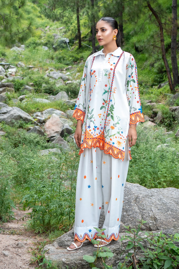 Dhaga Women Pret Printed 2 Piece poly cambric Rita SS25DSP322 - Summer Collection