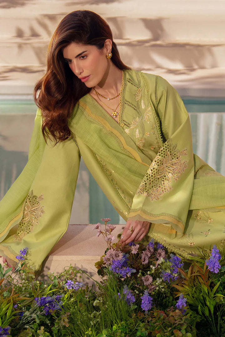 Rang Rasiya Unstitched Embroidered Luxury Lawn 3 Piece Suit RR26ULE NADINE - Eid Collection