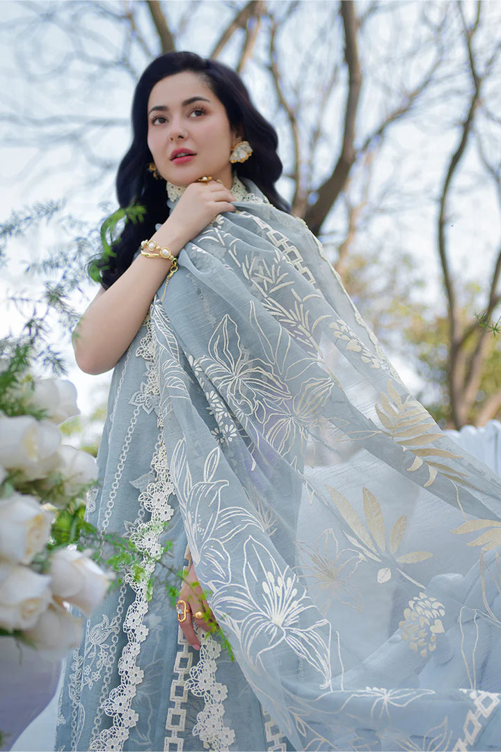 Rang Rasiya Unstitched Embroidered Luxury Lawn 3 Piece Suit RR26ULE AYLA - Eid Collection