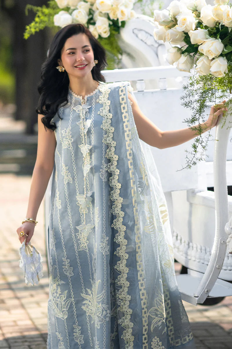Rang Rasiya Unstitched Embroidered Luxury Lawn 3 Piece Suit RR26ULE AYLA - Eid Collection