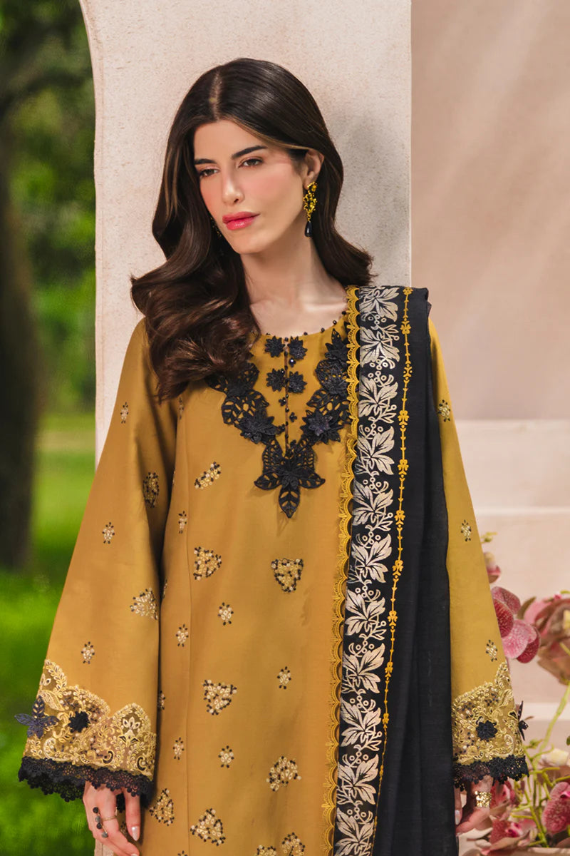 Rang Rasiya Unstitched Embroidered Luxury Lawn 3 Piece Suit RR26ULE MAHI - Eid Collection