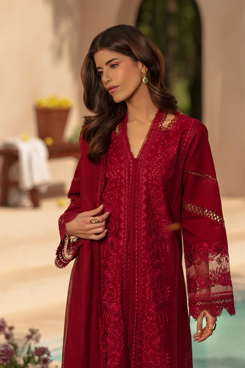 Rang Rasiya Unstitched Embroidered Luxury Lawn 3 Piece Suit RR26ULE NEHAL - Eid Collection