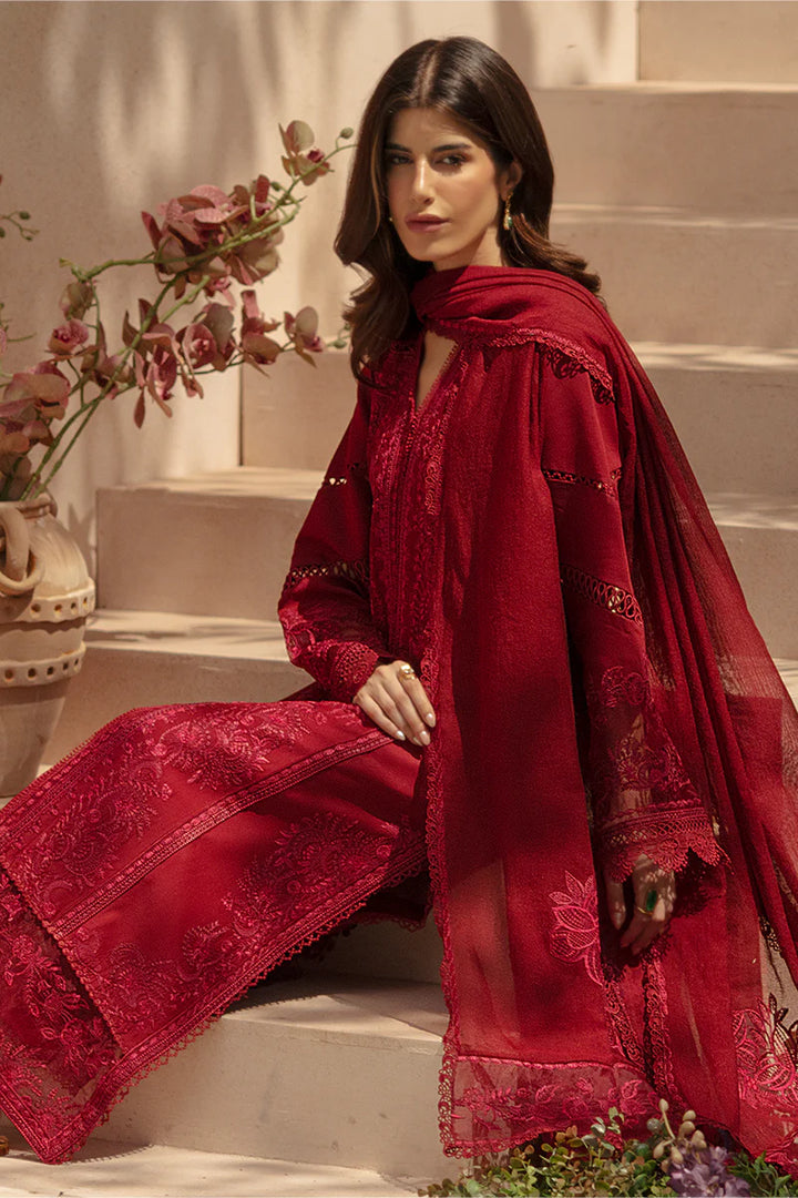 Rang Rasiya Unstitched Embroidered Luxury Lawn 3 Piece Suit RR26ULE NEHAL - Eid Collection