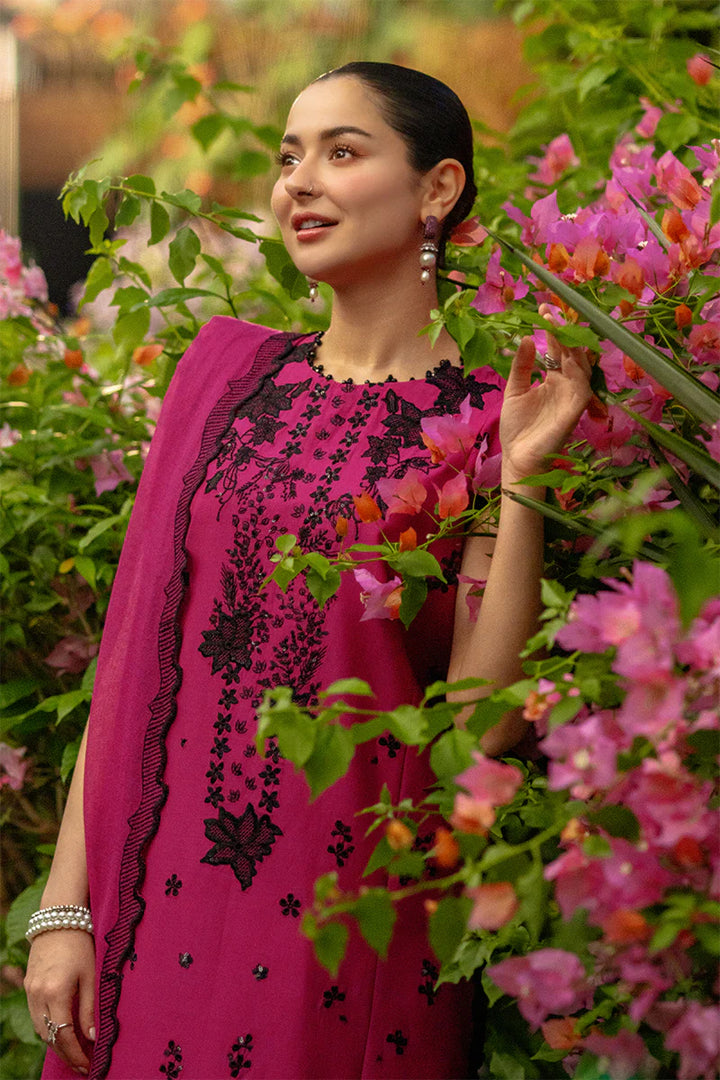 Rang Rasiya Unstitched Embroidered Luxury Lawn 3 Piece Suit RR26ULE MAYA - Eid Collection