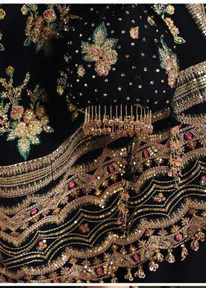 Royale Eternel by Roheenaz Unstitched Embroidered Chiffon 3 Piece Suit RN26URE Radiant Muse RUNCH260107 - Wedding Collection