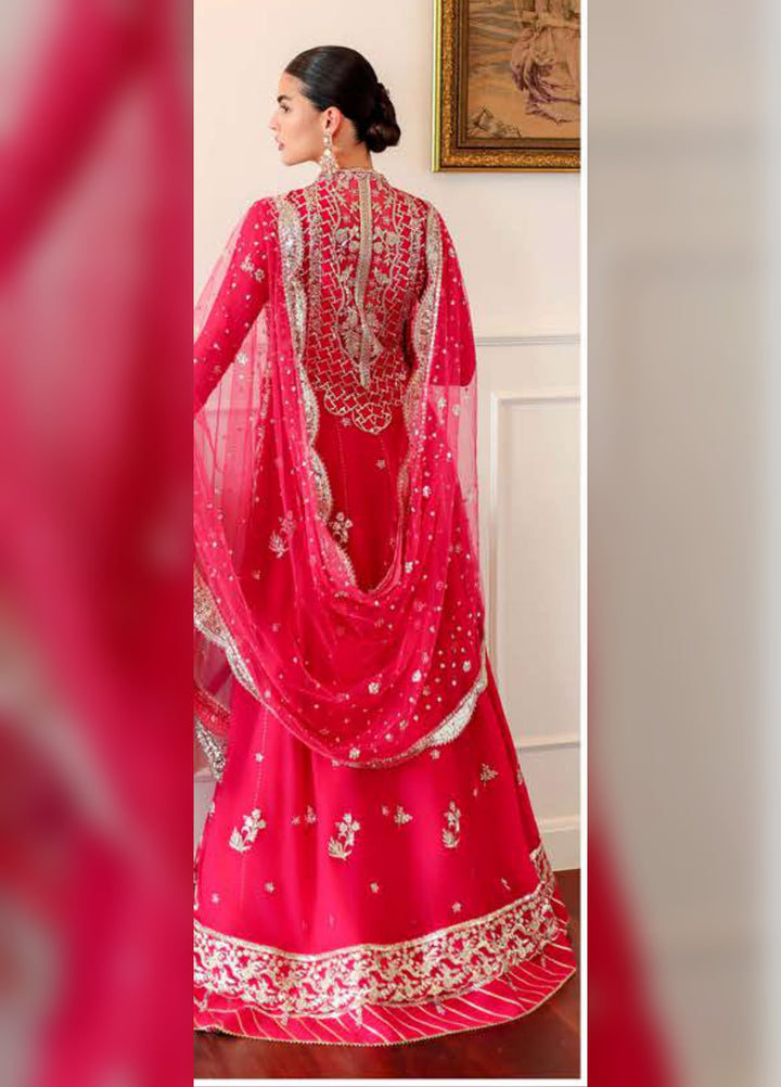 Whispers of Grace by Roheenaz Unstitched Embroidered Chiffon 3 Piece Suit RN26UWG Everly RUNCH260207 - Wedding Collection