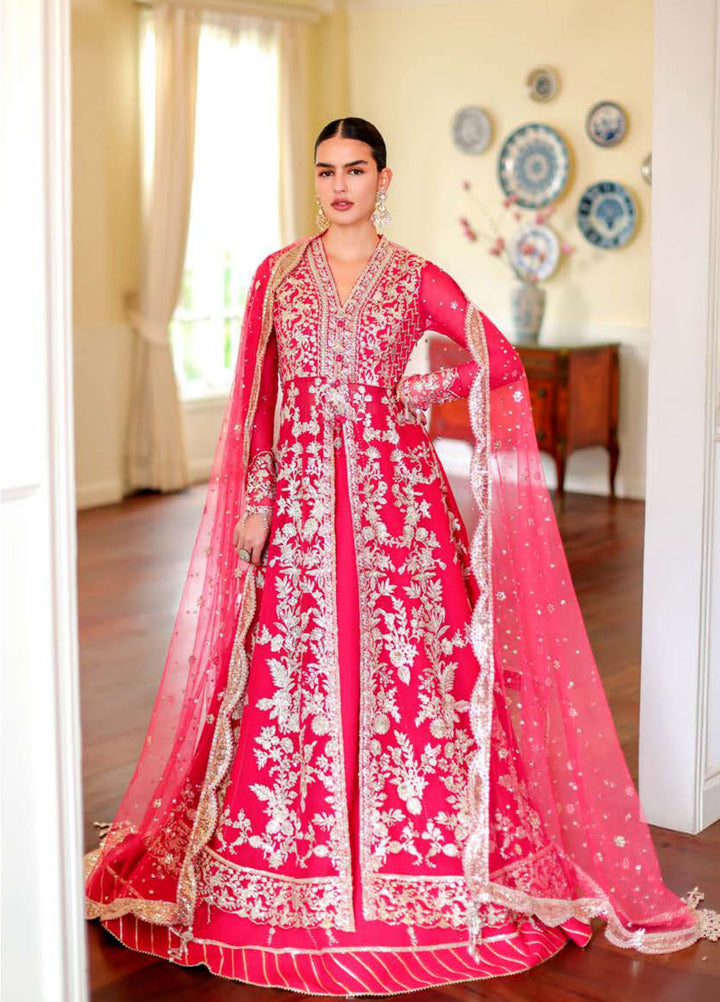 Whispers of Grace by Roheenaz Unstitched Embroidered Chiffon 3 Piece Suit RN26UWG Everly RUNCH260207 - Wedding Collection