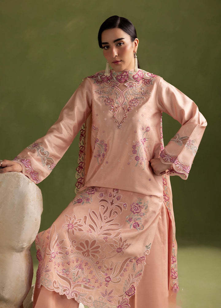Silah by Rajbari Unstitched Embroidered Sheesh Silk 3 Piece Suit RB26US Poise - Festive Collection