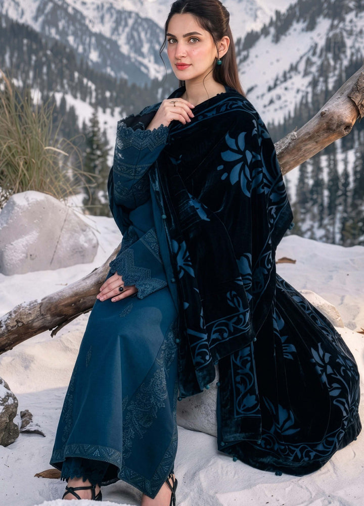 Carnation by Rang Rasiya Unstitched Embroidered Karandi 3 Piece Suit RR26UKW SEREIN - Winter Collection