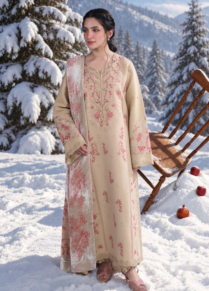 Carnation by Rang Rasiya Unstitched Embroidered Karandi 3 Piece Suit RR26UKW WINTER PETAL - Winter Collection