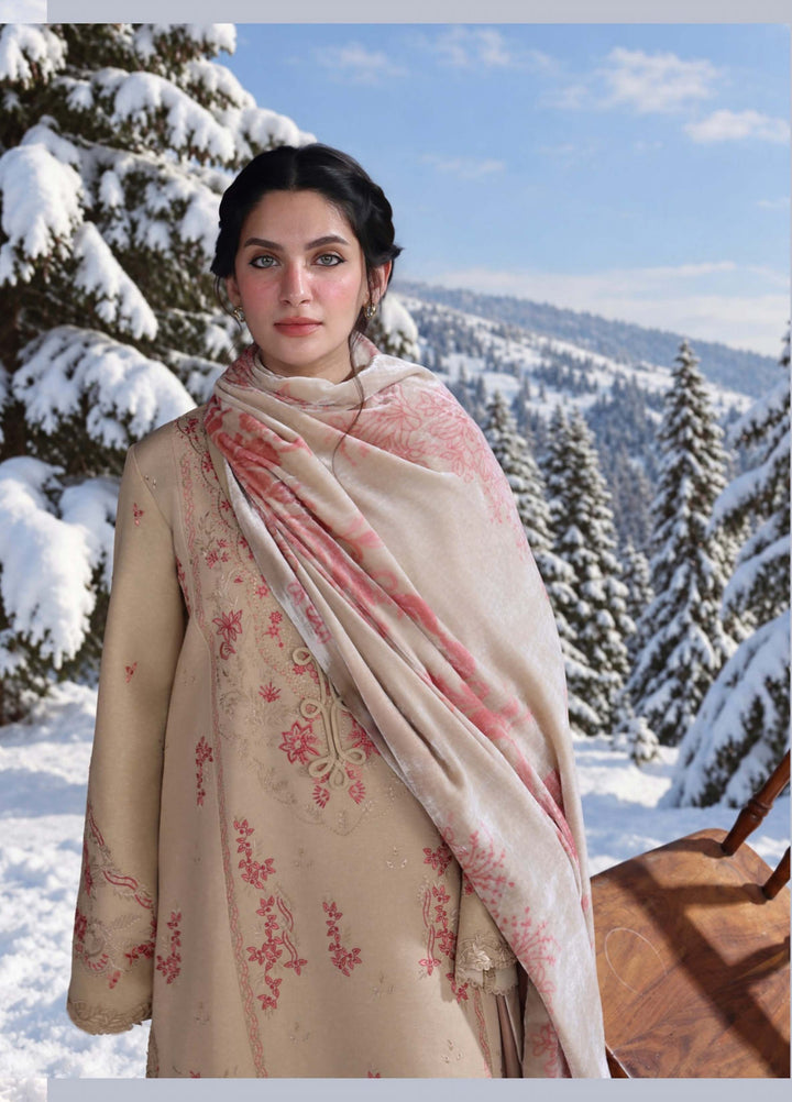 Carnation by Rang Rasiya Unstitched Embroidered Karandi 3 Piece Suit RR26UKW WINTER PETAL - Winter Collection