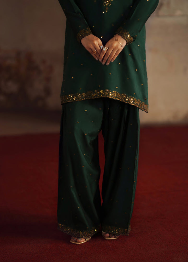 Rekha by Casualite RTW Embroidered Viscose Silk 3 Piece Suit CL26RVR Jiya - Festive Collection