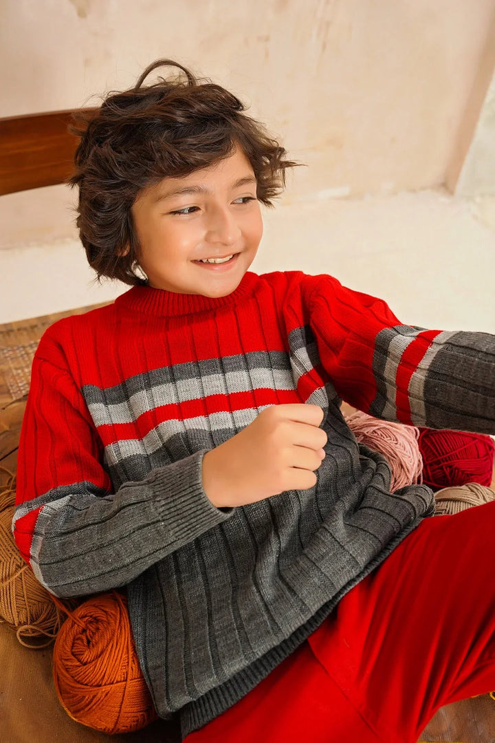 Ochre RTW Printed Boys 1 Piece Viscose Sweater OWSB-18 - Winter Collection