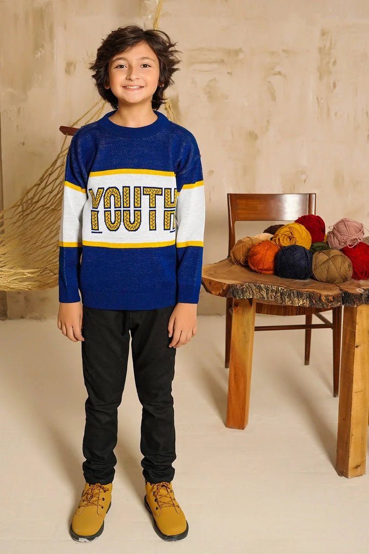 Ochre RTW Printed Boys 1 Piece Viscose Sweater OWSB-09 - Winter Collection