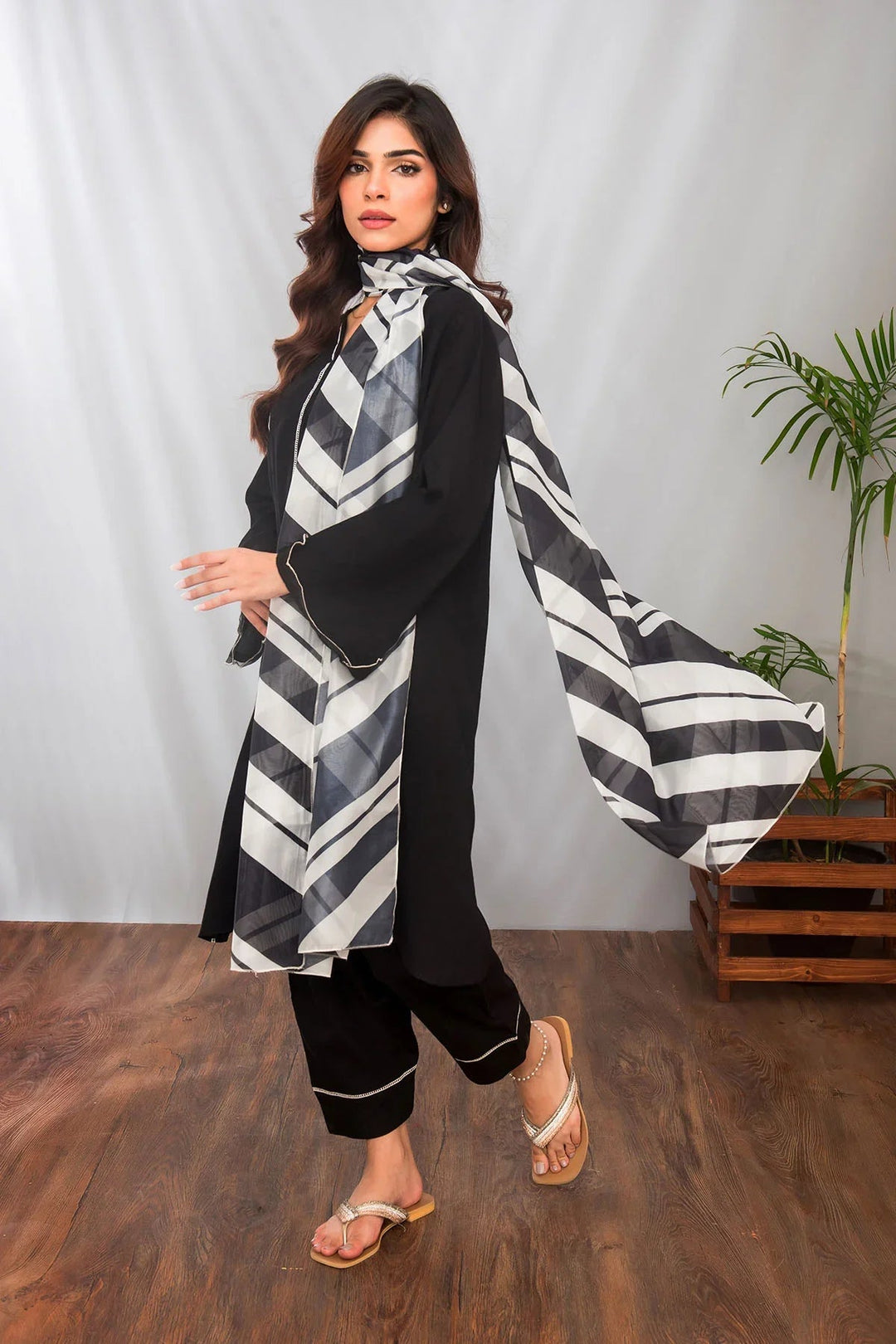 Ochre RTW Solids Girls 3 Piece Cotton  SOLS-03 - Summer Collection