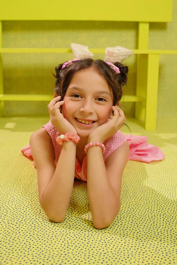 Ochre RTW Printed Girls 1 Piece Cotton Dress INWD-12 - Summer Collection