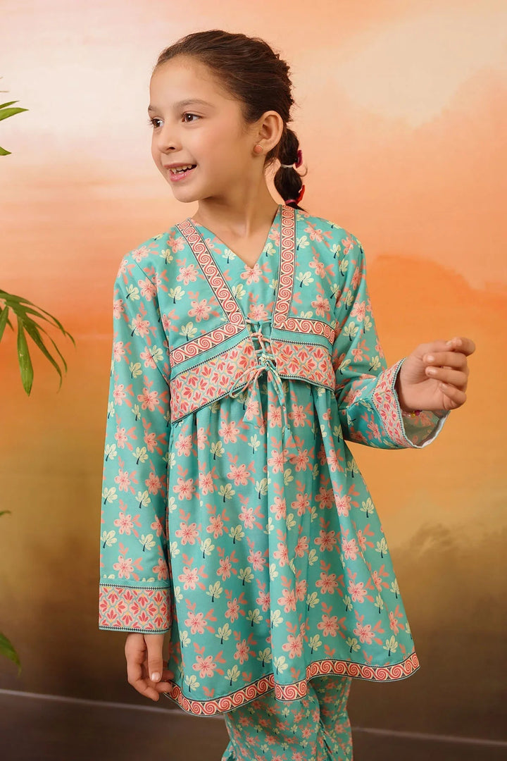Ochre RTW Printed Girls 2 Piece Lawn  INDP-13 - Summer Collection