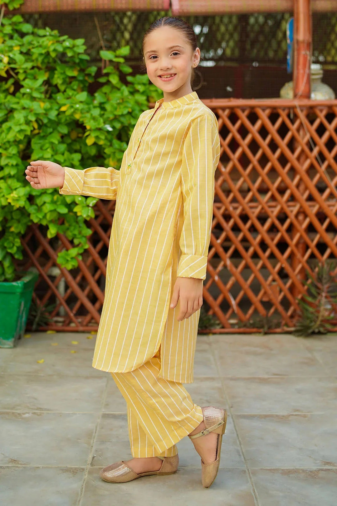 Ochre RTW Solids Girls 2 Piece Cotton Chambray SC-31 - Winter Collection