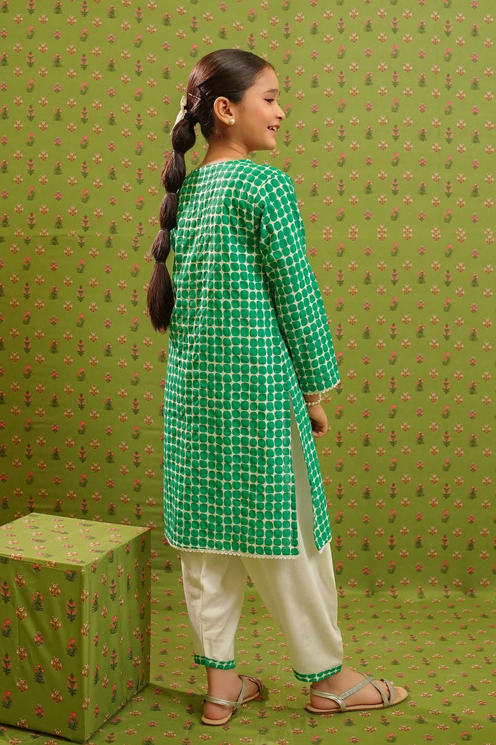 Ochre RTW Printed Girls 2 Piece Lawn  OFW-COR-105 - Summer Collection