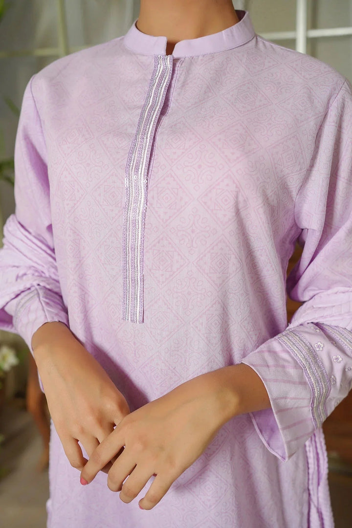 Ochre RTW Embroidered Girls 3 Piece Cotton  OFW-EM-28 - Summer Collection