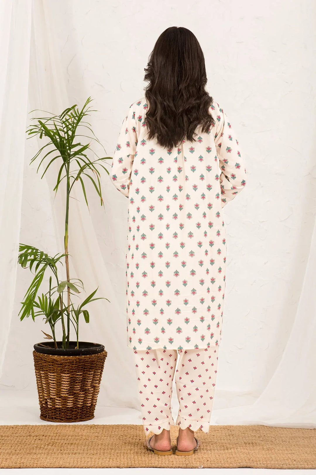 Ochre RTW Printed Girls 2 Piece Lawn  SOLP- 16 - Summer Collection