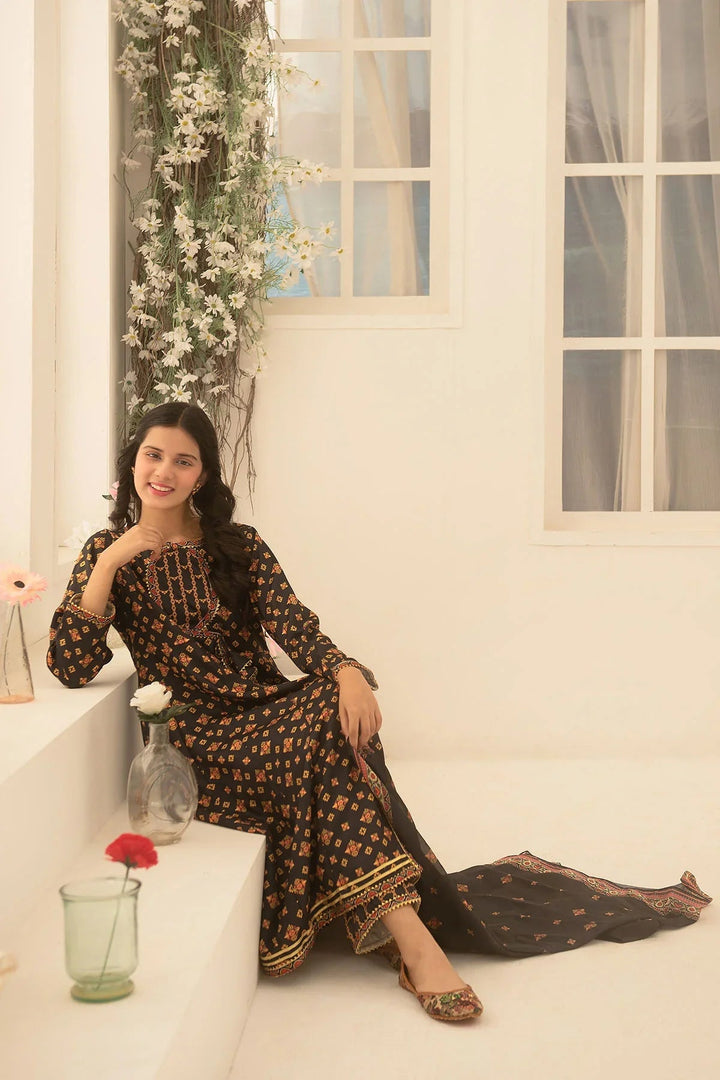 Ochre RTW Printed Girls 3 Piece Herringbone  COR-124 - Summer Collection