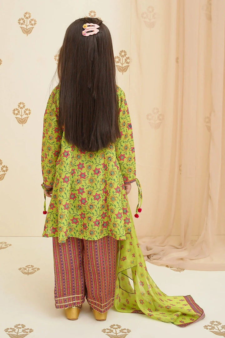 Ochre Girls Pret Printed Swiss Lawn 3 Piece Suit INDP-20 - Summer Collection