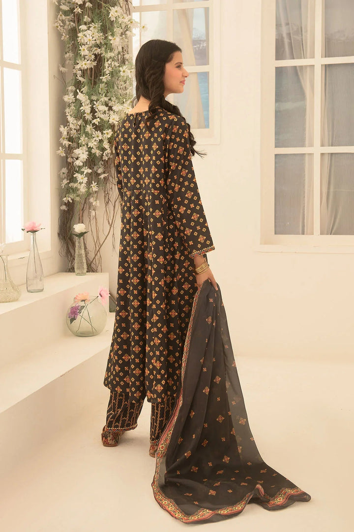 Ochre RTW Printed Girls 3 Piece Herringbone  COR-124 - Summer Collection