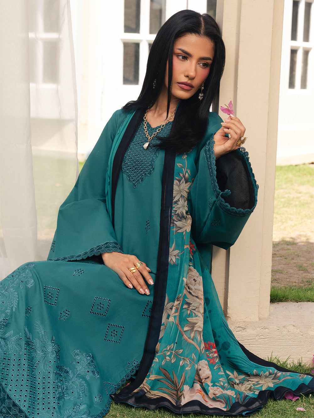 The Soft Hour by Yards Unstitched Embroidered Lawn 3 Piece Suit Aster Casual Collection